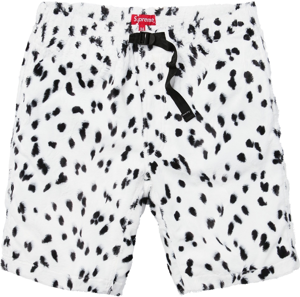 Fur Belted Short view 2